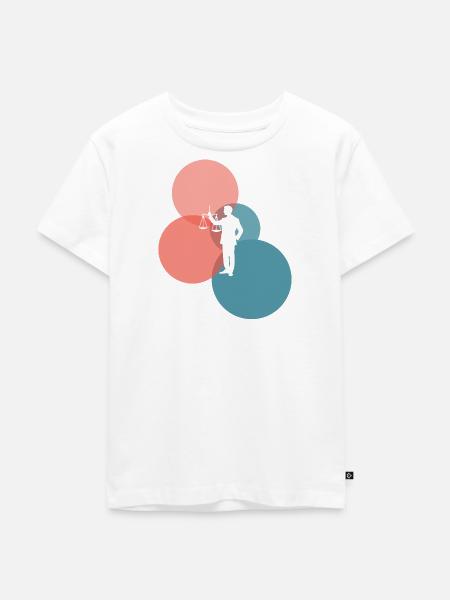 Anwalt Gericht Richter - Kinder Premium Bio T-Shirt - Weiß