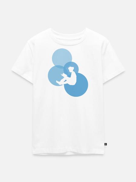 Lesen Bildung - Kinder Premium Bio T-Shirt - Weiß