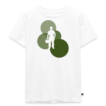Tournevis outil - T-shirt Premium bio Enfant - blanc - Devant - Hailey (125cm)
