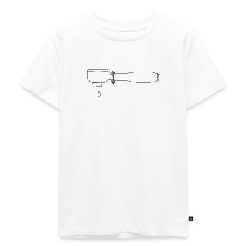 Screen carriers - Kids Premium Organic T-Shirt - white - Front - Hailey (125cm)