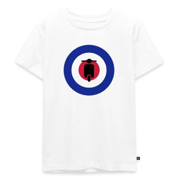 mods target - T-shirt Premium bio Enfant - blanc - Devant - Hailey (125cm)