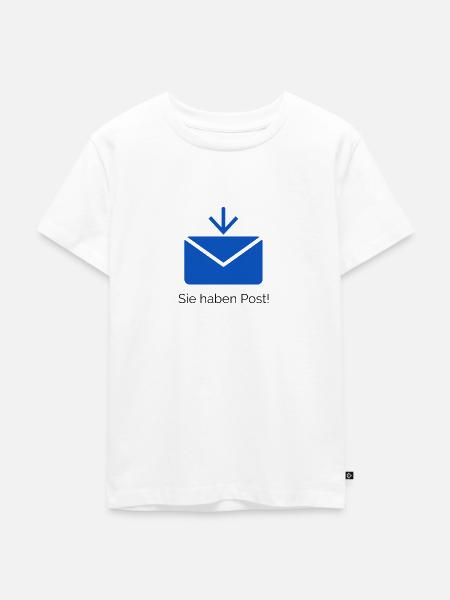 Sie haben Post! - Kinder Premium Bio T-Shirt - Weiß