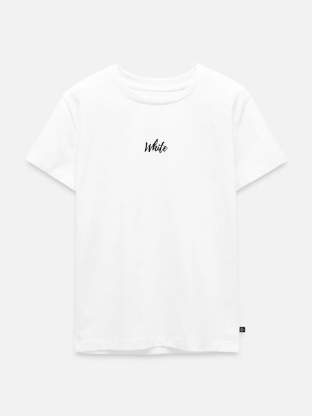 White - Kinder Premium Bio T-Shirt - Weiß