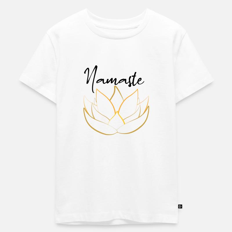 Namaste - T-shirt Premium bio Enfant - blanc