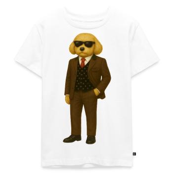 Kärntner Scott - A fescher Kampl - Kinder Premium Bio T-Shirt - Weiß - Vorne - Hailey (125cm)
