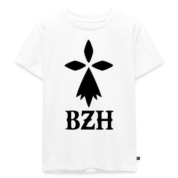 bzh ermine - Kids Premium Organic T-Shirt - white - Front - Hailey (125cm)