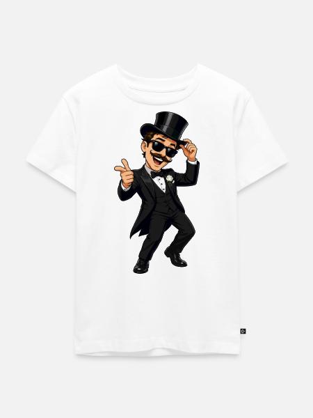 Bräutigam - Kinder Premium Bio T-Shirt - Weiß