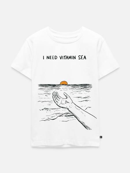 Vitamine sea - Kinder Premium Bio T-Shirt - Weiß