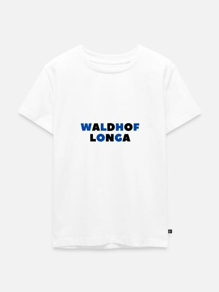 Waldhof longa - Kinder Premium Bio T-Shirt - Weiß