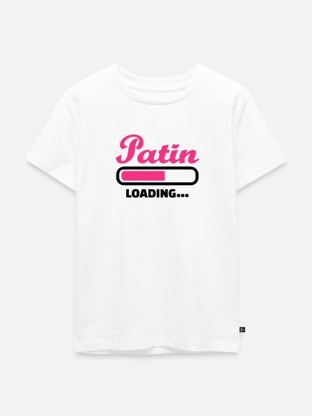 Patin - Kinder Premium Bio T-Shirt - Weiß