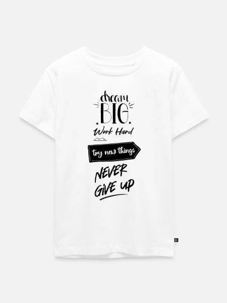 Träume - Kinder Premium Bio T-Shirt - Weiß