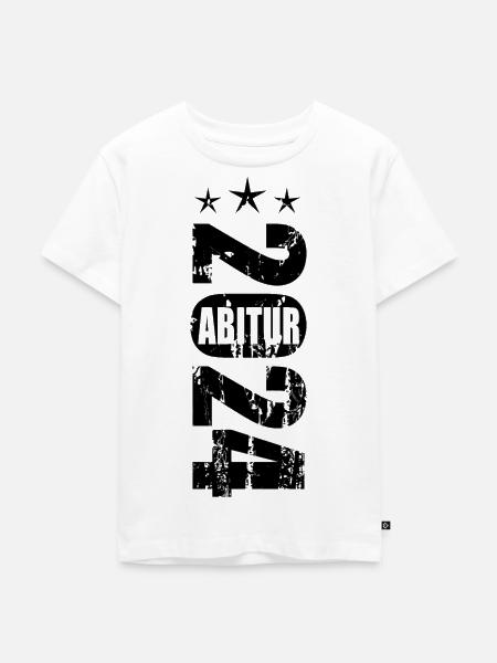 Abitur 2024 - Kinder Premium Bio T-Shirt - Weiß