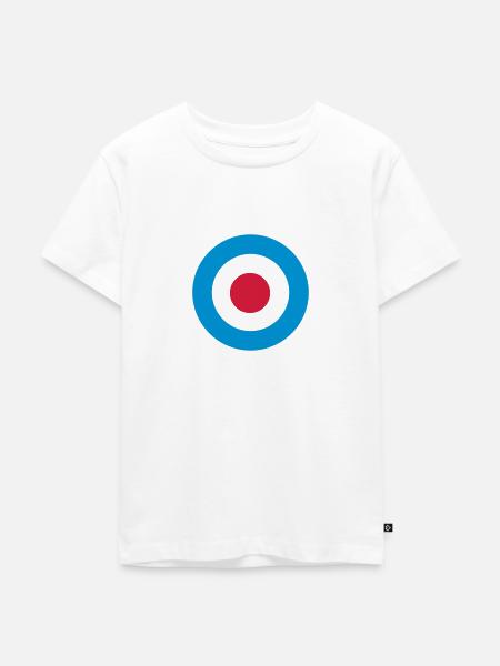 Ziel - Kinder Premium Bio T-Shirt - Weiß