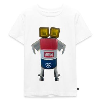 Prototype #298 - Kids Premium Organic T-Shirt - white - Front - Hailey (125cm)