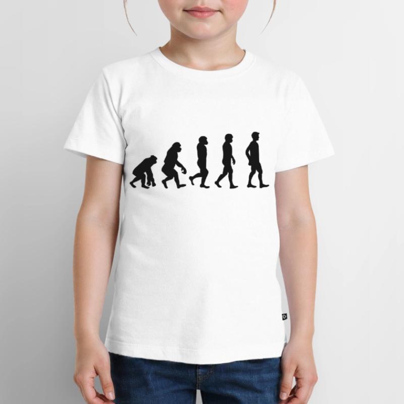 Evolution | Darwinism | Evolution Theory | Ape Kinder Premium Bio T-Shirt