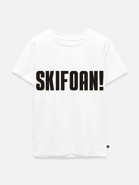 Skifoan - Kinder Premium Bio T-Shirt - Weiß