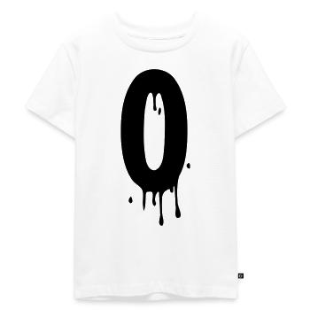 0 Tropfen - Kinder Premium Bio T-Shirt - Weiß - Vorne - Hailey (125cm)