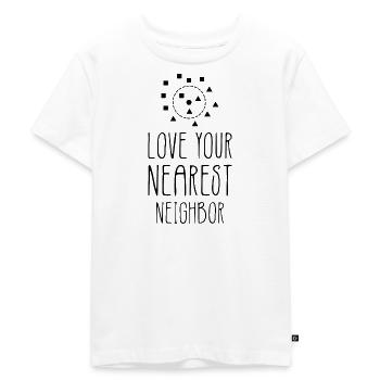 Neighbor Informatik Datenwissenschaft Geschenk - Kinder Premium Bio T-Shirt - Weiß - Vorne - Hailey (125cm)