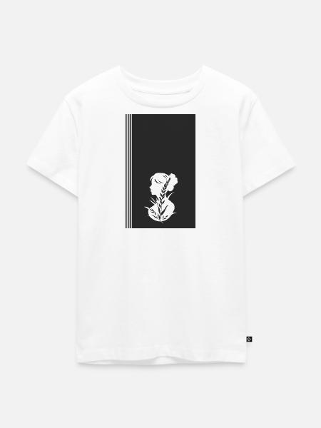 Veganerin Fleisch Bio - Kinder Premium Bio T-Shirt - Weiß