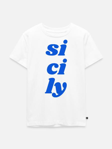 si ci ly - Kinder Premium Bio T-Shirt - Weiß