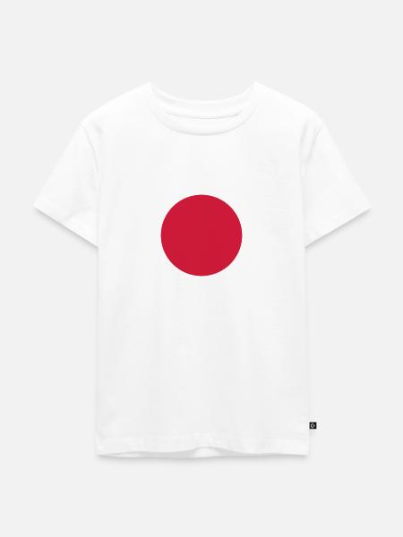 Kreis - Kinder Premium Bio T-Shirt - Weiß