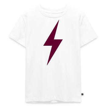Electricity - Kids Premium Organic T-Shirt - white - Front - Hailey (125cm)