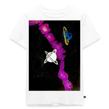 Dark matter - Kids Premium Organic T-Shirt - white - Front - Hailey (125cm)