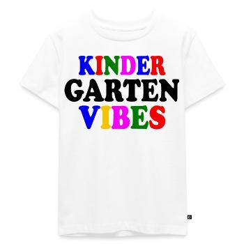 kindergarten vibes - T-shirt Premium bio Enfant - blanc - Devant - Hailey (125cm)