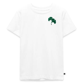 Klee - Kinder Premium Bio T-Shirt - Weiß - Vorne - Hailey (125cm)