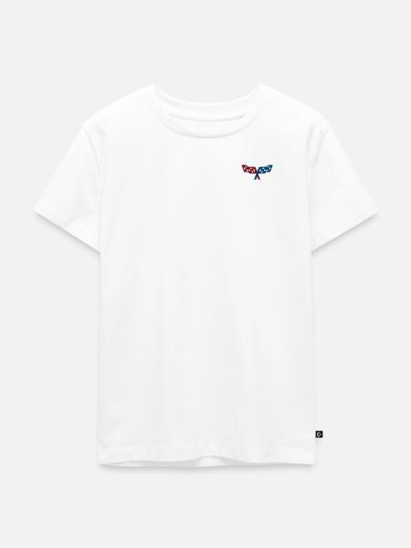 Startflagge - Kinder Premium Bio T-Shirt - Weiß