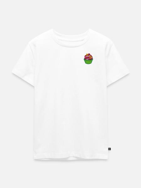 Cupcake - Kinder Premium Bio T-Shirt - Weiß
