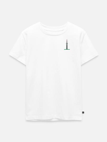 Berlin Turm - Kinder Premium Bio T-Shirt - Weiß