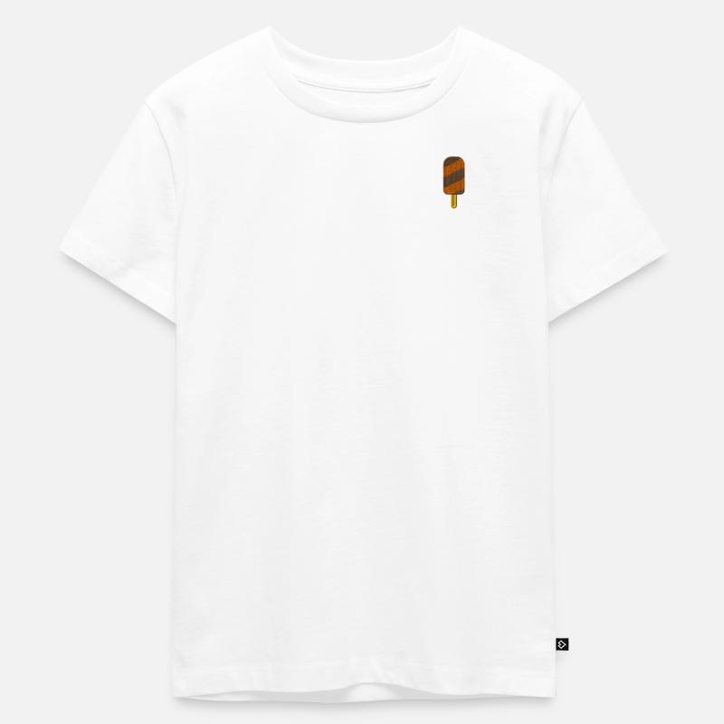 Glaces - T-shirt Premium bio Enfant - blanc