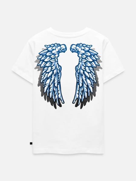 Ich bin ein Engel - Kinder Premium Bio T-Shirt - Weiß