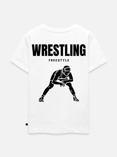 FREISTIL-WRESTLING - Kinder Premium Bio T-Shirt - Weiß