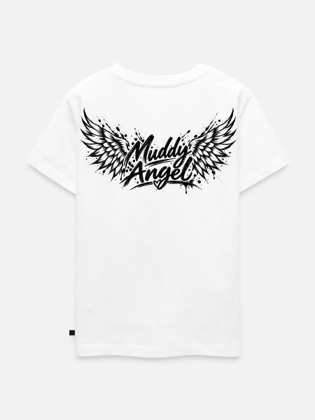 Muddy Angel - Kinder Premium Bio T-Shirt - Weiß