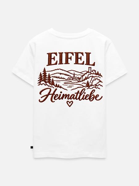 Eifel Heimatliebe - Kinder Premium Bio T-Shirt - Weiß