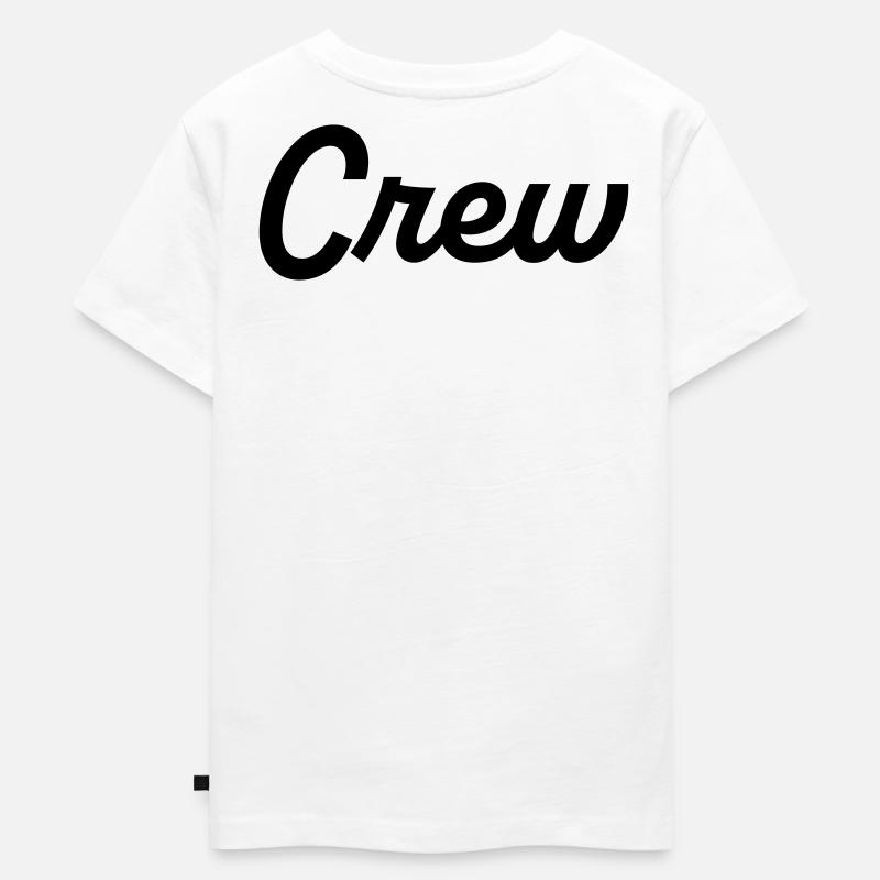 Crew2 - Kinder Premium Bio T-Shirt - Weiß