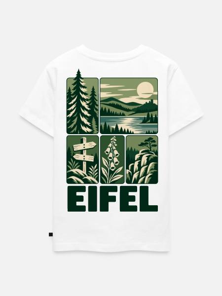 Eifel Germany Outdoor Nature - Kinder Premium Bio T-Shirt - Weiß