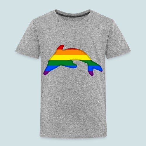 Gay / Rainbow Dolphin - Kids' Premium T-Shirt