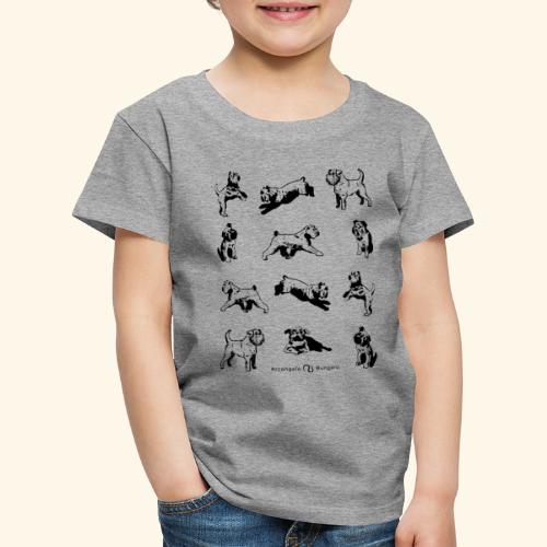 Brussels Griffon pattern - T-shirt Premium Enfant