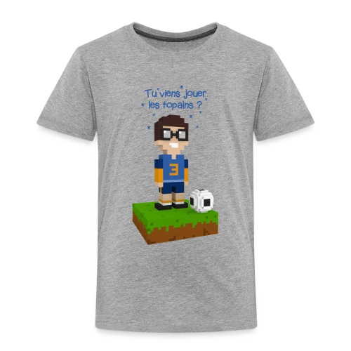Victor joue au football - T-shirt Premium Enfant