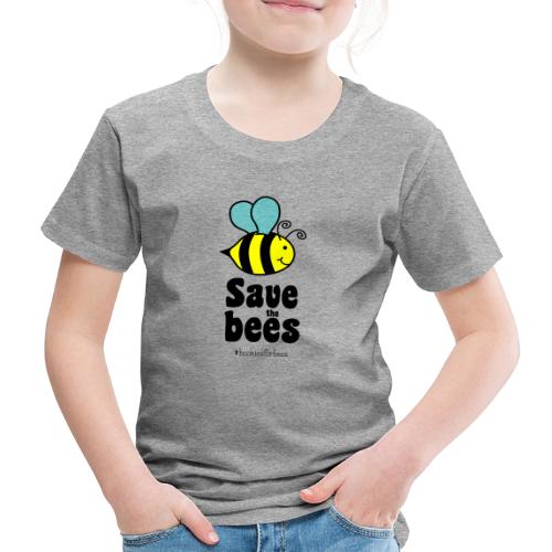Pszczoły9-1 ratują pszczoły | Chroń kwiaty pszczół - Koszulka dziecięca Premium