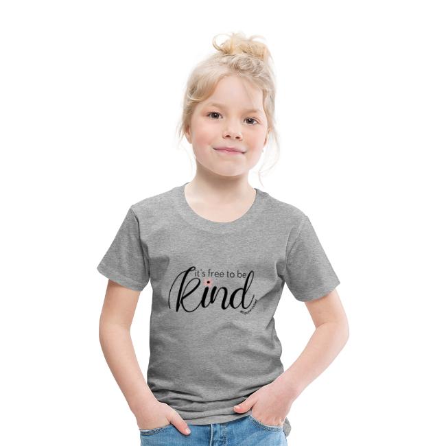 Amy's 'Free to be Kind' design (black txt)