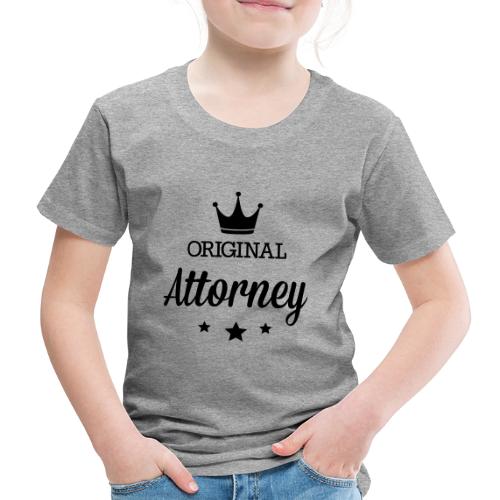 Original drei Sterne Deluxe Anwalt - Kinder Premium T-Shirt