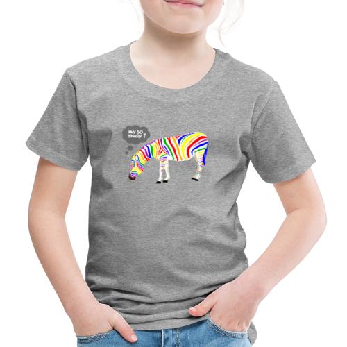 Rainbow Zebra - T-shirt Premium Enfant