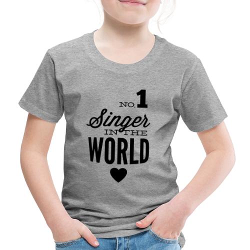 Beste Sängerin der Welt - Kinder Premium T-Shirt