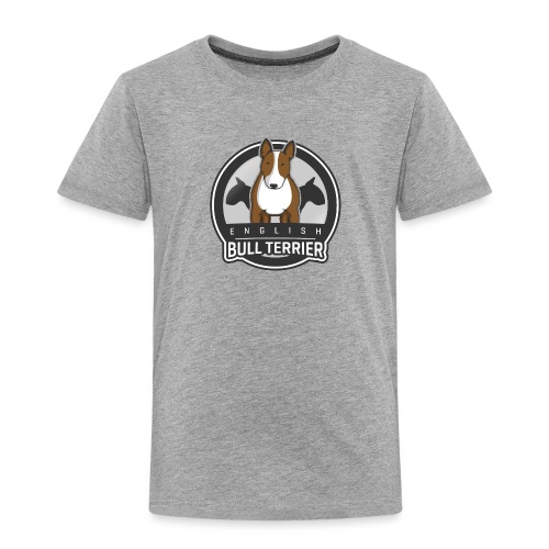 English Bull Terrier Front - Kinder Premium T-Shirt