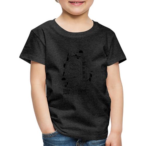 ESME Anniversary Design Schwartz - Kinder Premium T-Shirt