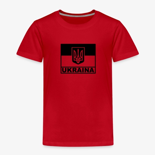 Ukraina Taktisk Flagga - Emblem - Premium-T-shirt barn